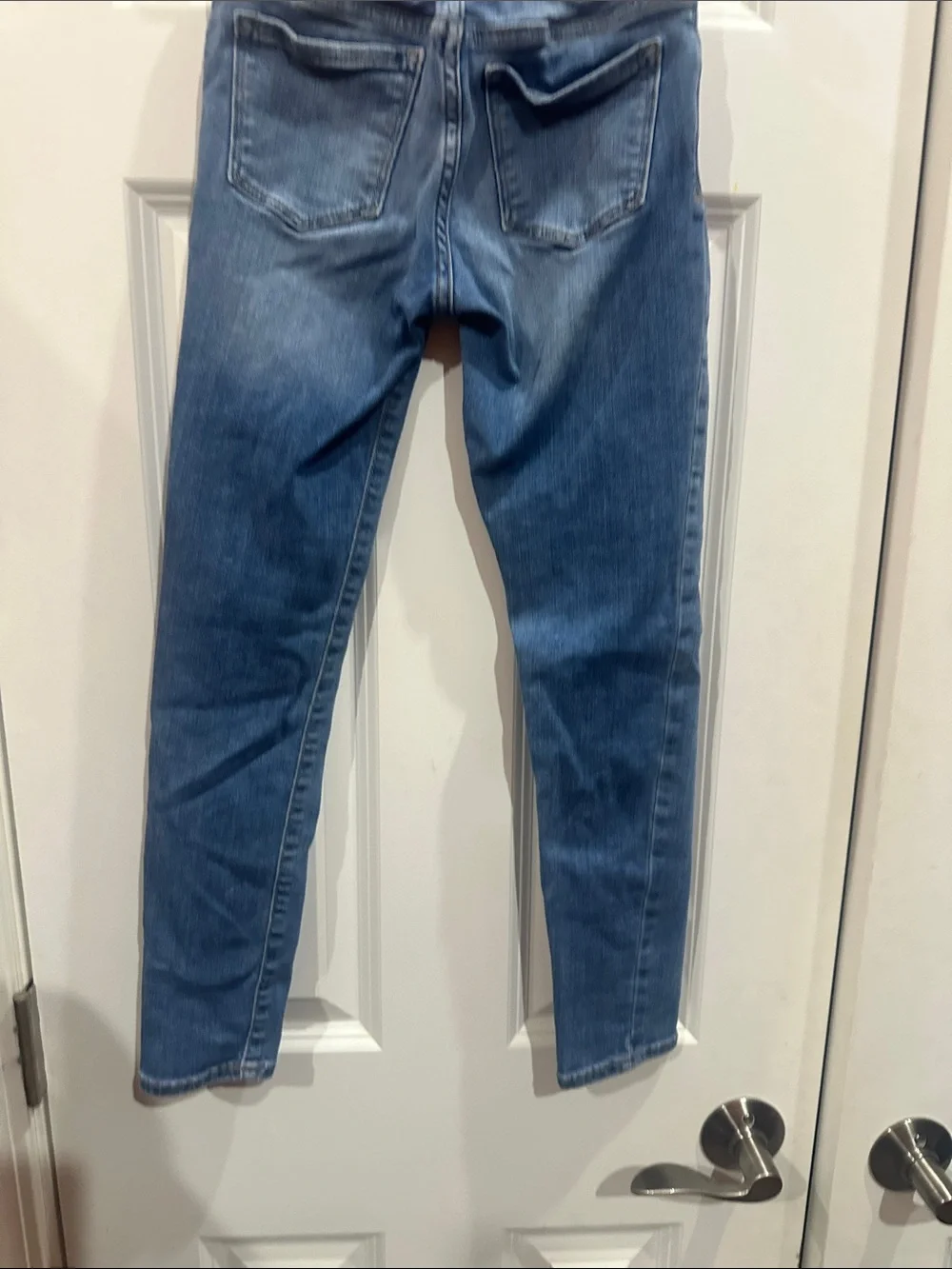 NWOT GAP Kids Light Blue Ripped Skinny Jeans size 8